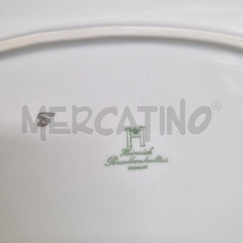 SERVIZIO PIATTI X10 HEINRICH GERMANY BIANCO FIORI  | Mercatino dell'Usato Cervia 5