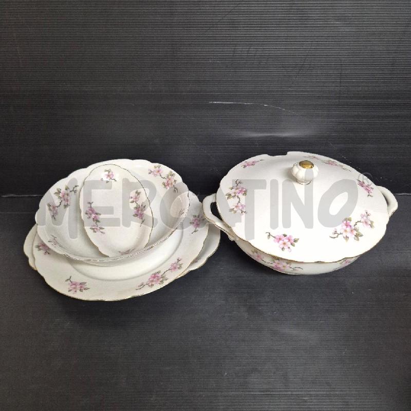 SERVIZIO PIATTI X6 SELTMANN WEIDEN BAVARIA BIANCO FIORI | Mercatino dell'Usato Cervia 2