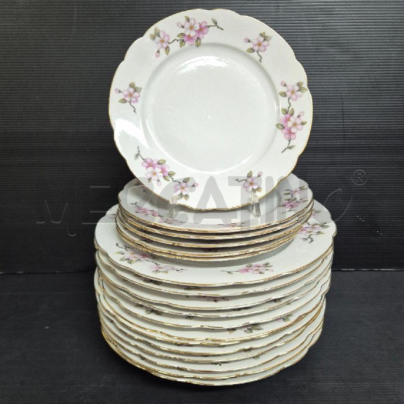 SERVIZIO PIATTI X6 SELTMANN WEIDEN BAVARIA BIANCO FIORI | Mercatino dell'Usato Cervia 3