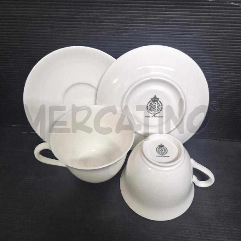 SERVIZIO TEA X4 ROYAL WORCESTER BIANC | Mercatino dell'Usato Cervia 5