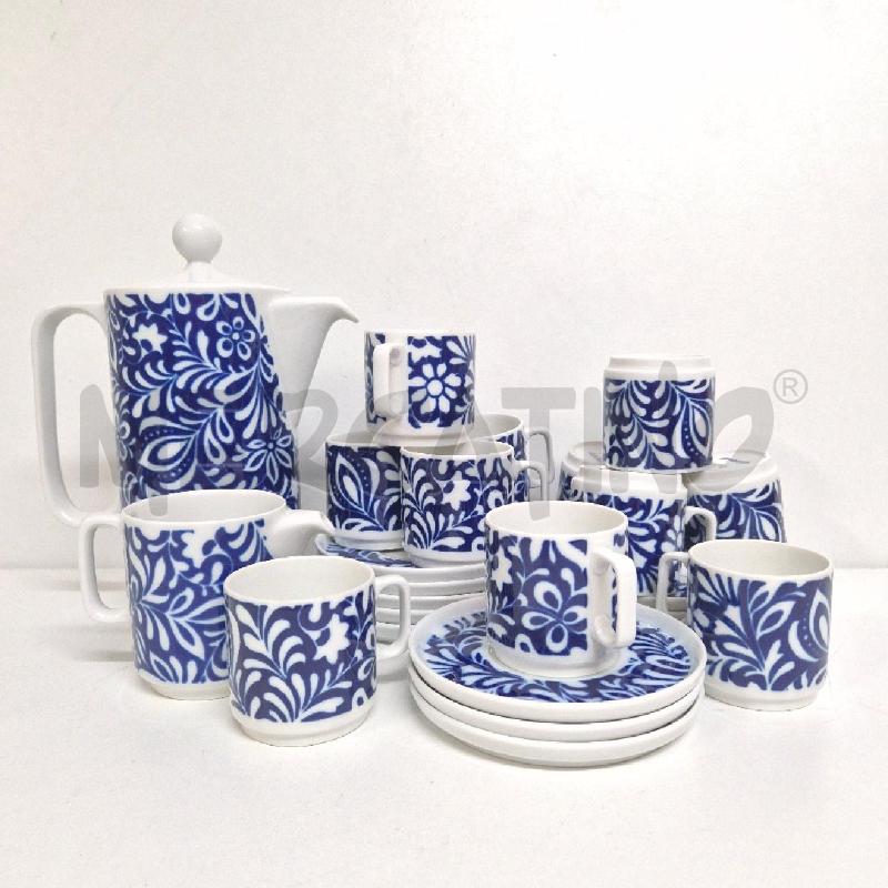 SERVIZIO X11 CAFFE BIANCO BLU VOHENSTRAUSS BAVARIA | Mercatino dell'Usato Cervia 1