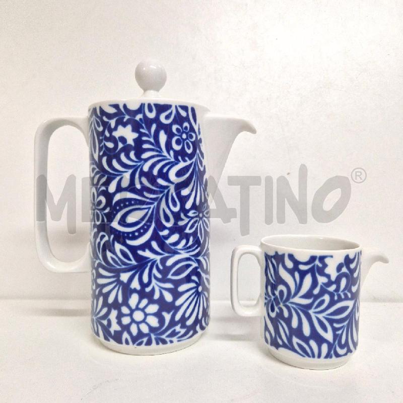 SERVIZIO X11 CAFFE BIANCO BLU VOHENSTRAUSS BAVARIA | Mercatino dell'Usato Cervia 2