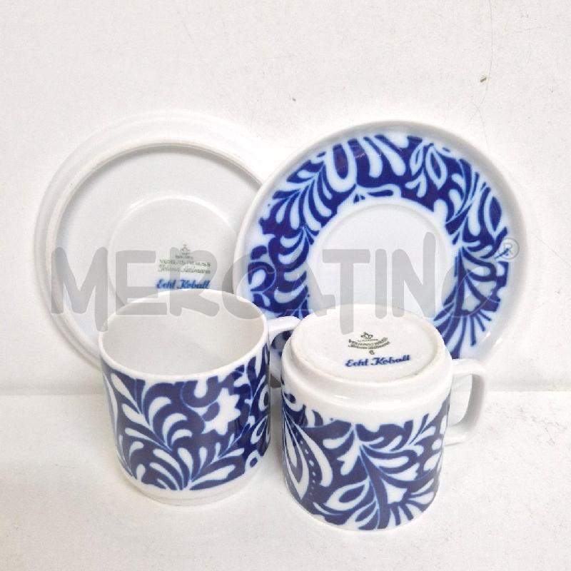 SERVIZIO X11 CAFFE BIANCO BLU VOHENSTRAUSS BAVARIA | Mercatino dell'Usato Cervia 5