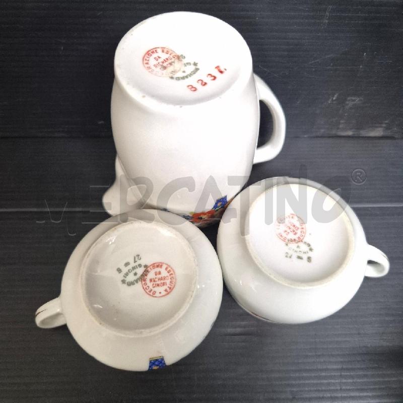 SERVIZIO X4 CAFFE RICHARD GINORI FIORI | Mercatino dell'Usato Cervia 5