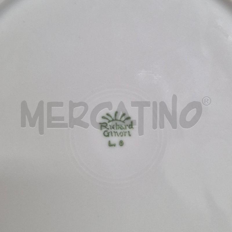 SERVIZIO X4 PIATTI RICHARD GINORI BIANCO FIORI | Mercatino dell'Usato Cervia 4