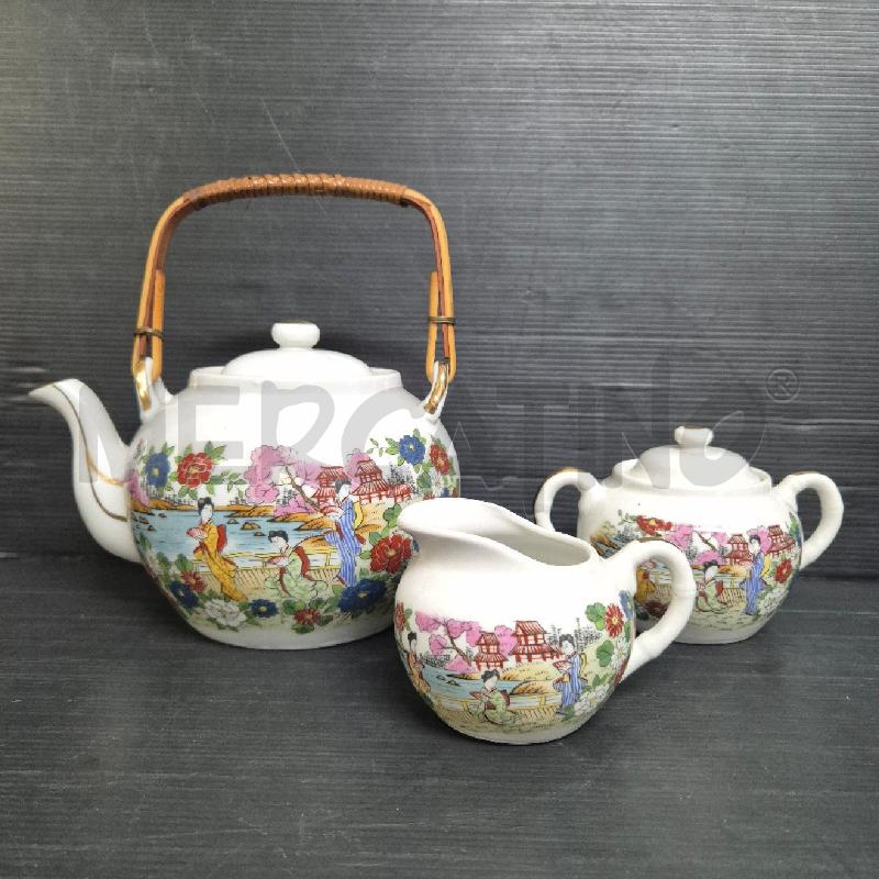 SERVIZIO X5 TEA GIAPPONESE CON TEIERA | Mercatino dell'Usato Cervia 2