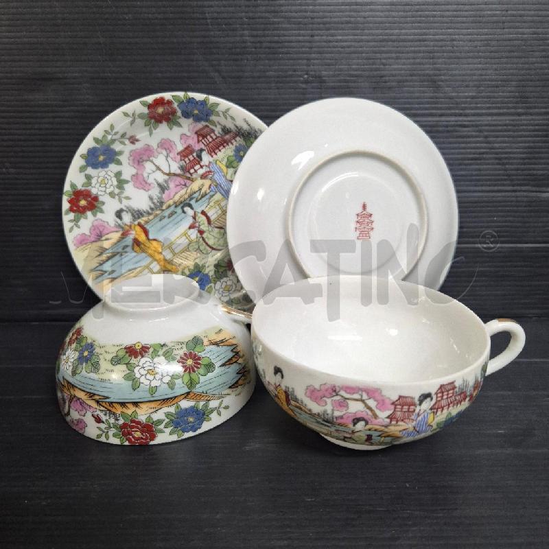 SERVIZIO X5 TEA GIAPPONESE CON TEIERA | Mercatino dell'Usato Cervia 5