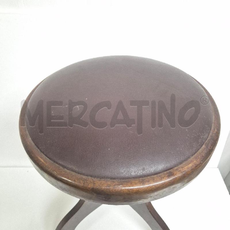SGABELLO GIREVOLE PIANISTA MARRONE | Mercatino dell'Usato Cervia 2