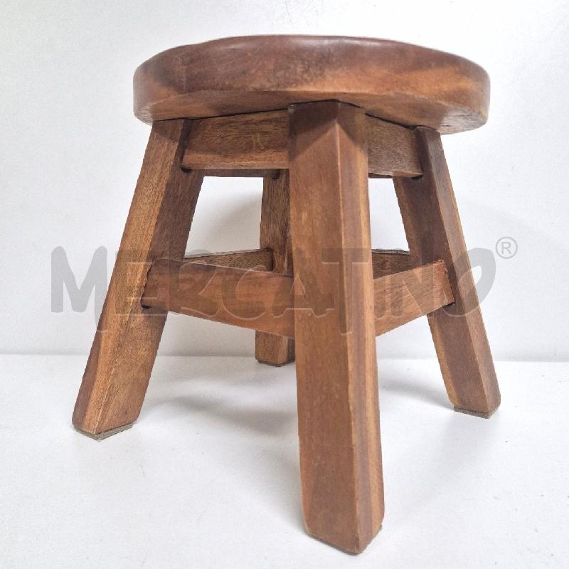 SGABELLO LEGNO ELEFANTE | Mercatino dell'Usato Cervia 3