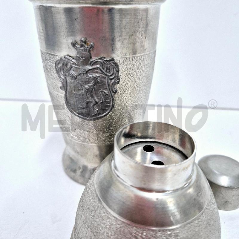 SHAKER PELTRO STEMMA ARALDICO | Mercatino dell'Usato Cervia 3