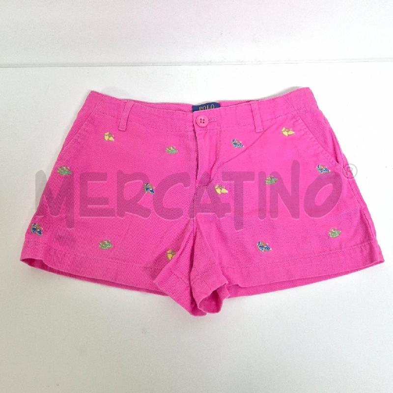 SHORTS BAMBINO POLO RALPH LAUREN ROSA  | Mercatino dell'Usato Cervia 1