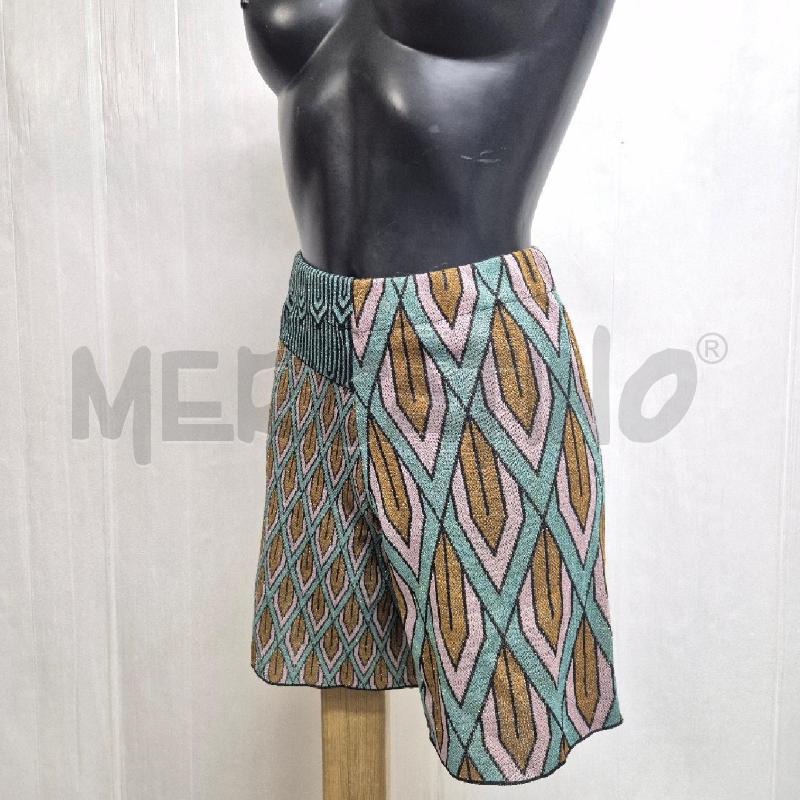 SHORTS DONNA CIRCUS HOTEL VERDE ROSA SENAPE LUREX | Mercatino dell'Usato Cervia 3
