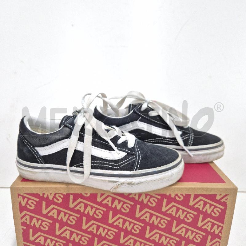 SNEAKERS BAMBINO VANS NERE E BIANCHE | Mercatino dell'Usato Cervia 3