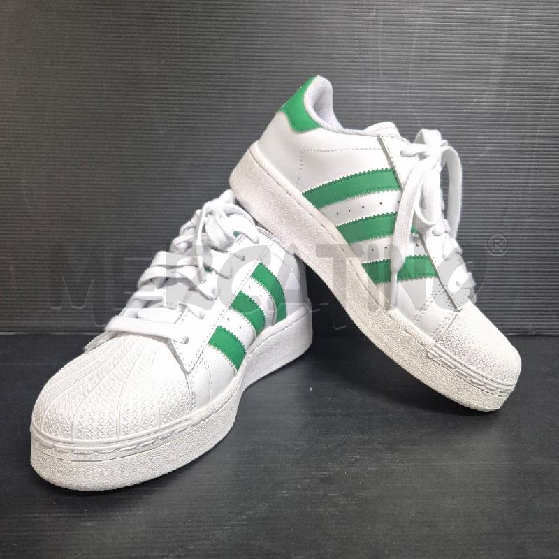 SNEAKERS DONNA ADIDAS SUPERSTAR BIANCA VERDE | Mercatino dell'Usato Cervia 3