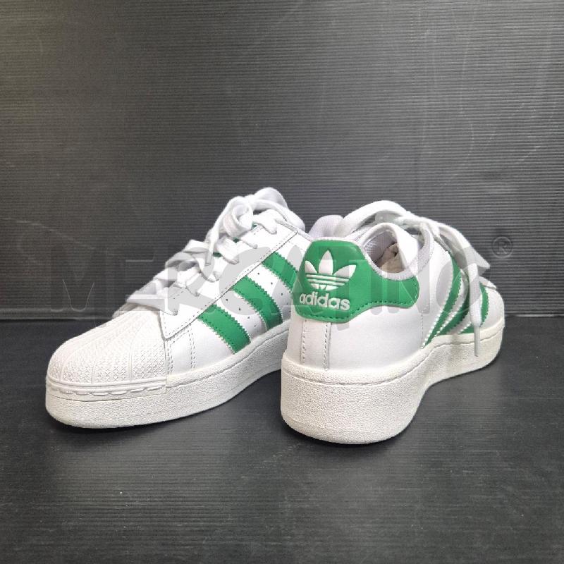 SNEAKERS DONNA ADIDAS SUPERSTAR BIANCA VERDE | Mercatino dell'Usato Cervia 4