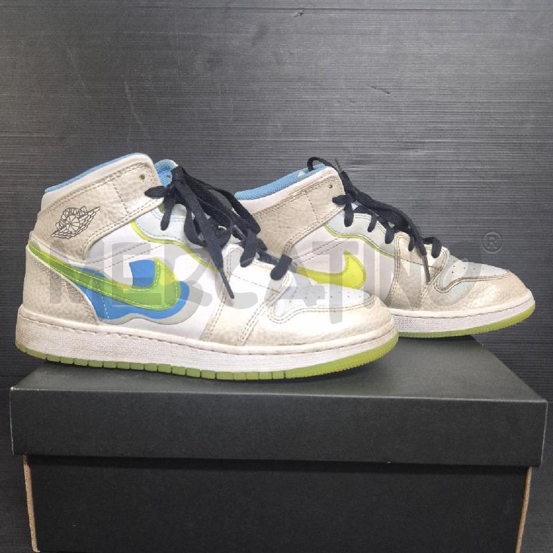 SNEAKERS DONNA AIR JORDAN  1MIDSE WARPED SWOOSH | Mercatino dell'Usato Cervia 3