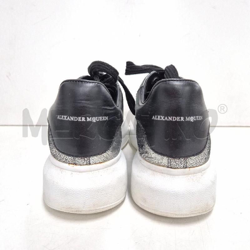 SNEAKERS DONNA ARGENTATE E NERE ALEXANDER MCQUEEN | Mercatino dell'Usato Cervia 4