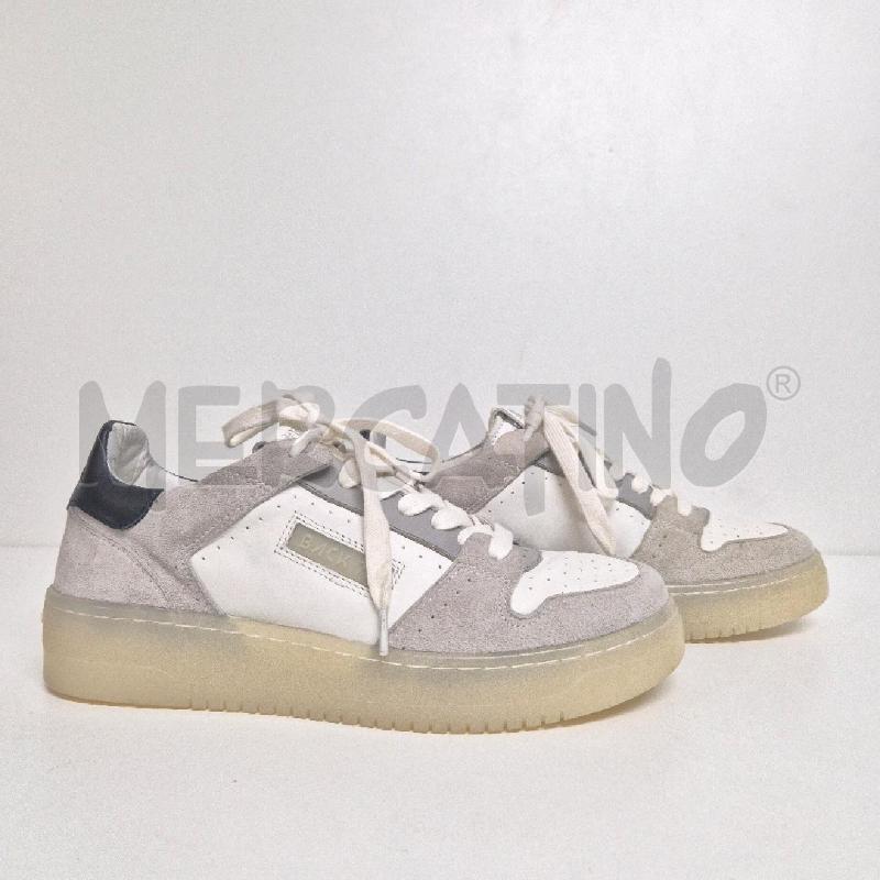 SNEAKERS DONNA BACK 70GRIGIE BIANCHE  | Mercatino dell'Usato Cervia 3