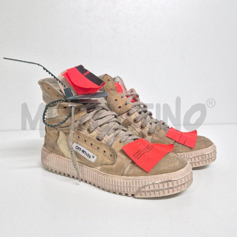 SNEAKERS DONNA BEIGE OFF-WHITE  | Mercatino dell'Usato Cervia 1