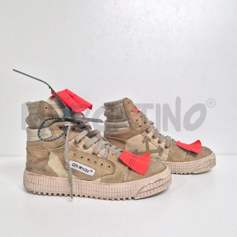 SNEAKERS DONNA BEIGE OFF-WHITE  | Mercatino dell'Usato Cervia 3