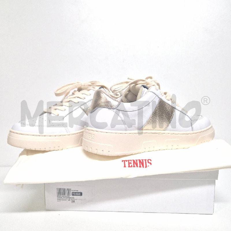 SNEAKERS DONNA BIANCHE/ORO SAINT SNEAKER | Mercatino dell'Usato Cervia 4