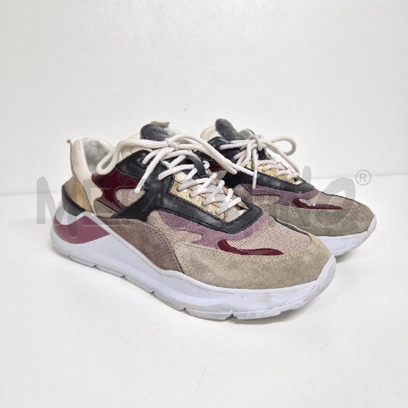 SNEAKERS DONNA DATE ART FUGA DRAGON WHITE GOLD | Mercatino dell'Usato Cervia 1