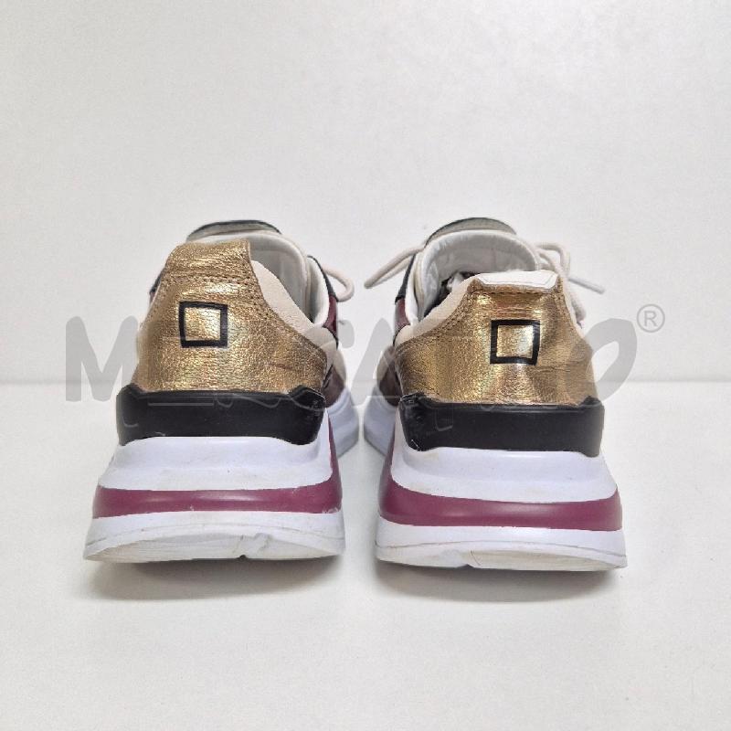 SNEAKERS DONNA DATE ART FUGA DRAGON WHITE GOLD | Mercatino dell'Usato Cervia 4