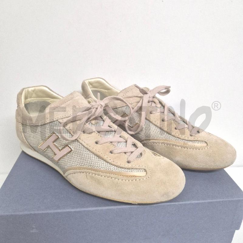 SNEAKERS DONNA HOGAN BEIGE | Mercatino dell'Usato Cervia 2