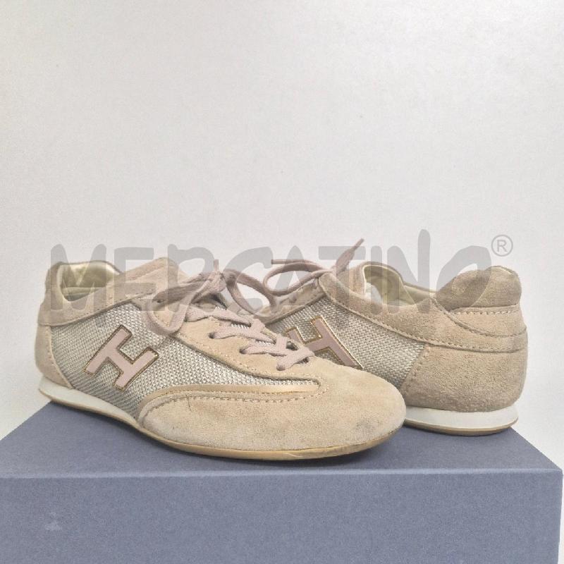 SNEAKERS DONNA HOGAN BEIGE | Mercatino dell'Usato Cervia 3