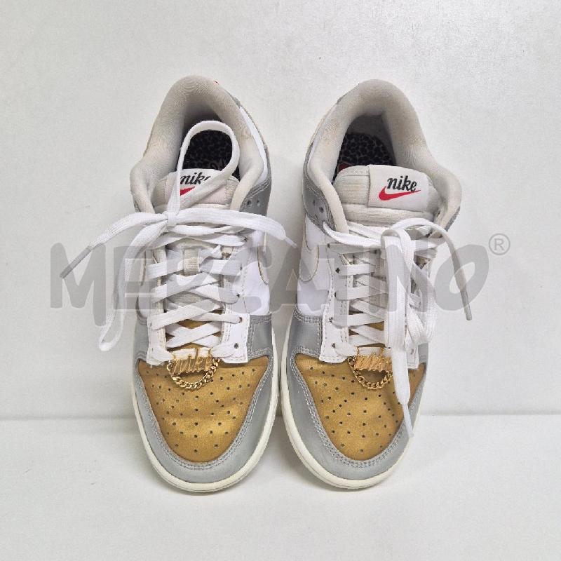 SNEAKERS DONNA NIKE DUNK LOW GOLD SILVER | Mercatino dell'Usato Cervia 2