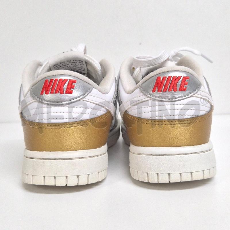 SNEAKERS DONNA NIKE DUNK LOW GOLD SILVER | Mercatino dell'Usato Cervia 4
