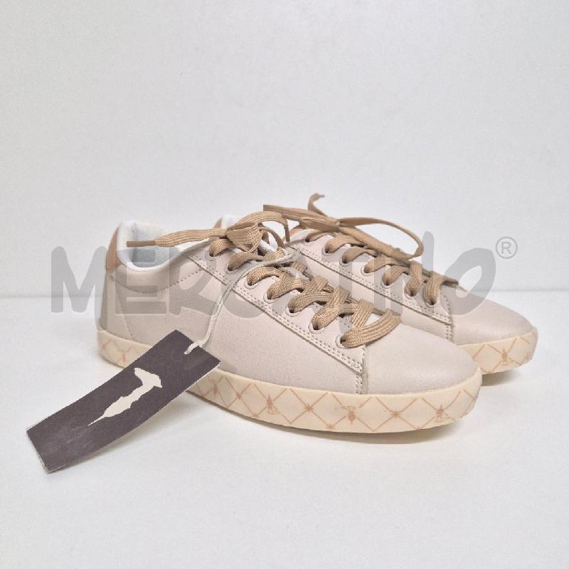SNEAKERS DONNA TRUSSARDI BEIGE | Mercatino dell'Usato Cervia 1