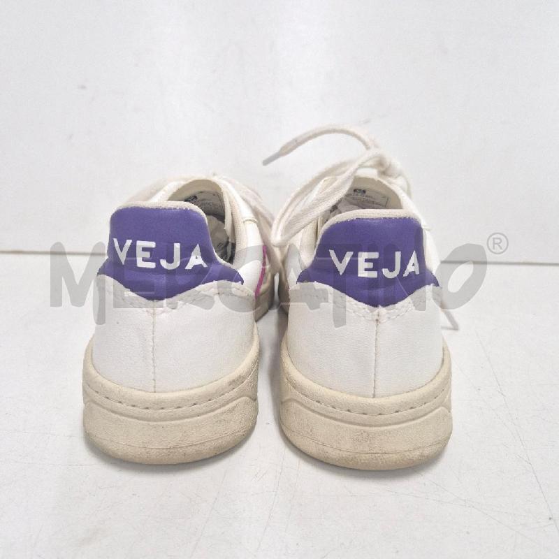 SNEAKERS DONNA VEJA BIANCHE LOGO ROSA | Mercatino dell'Usato Cervia 4