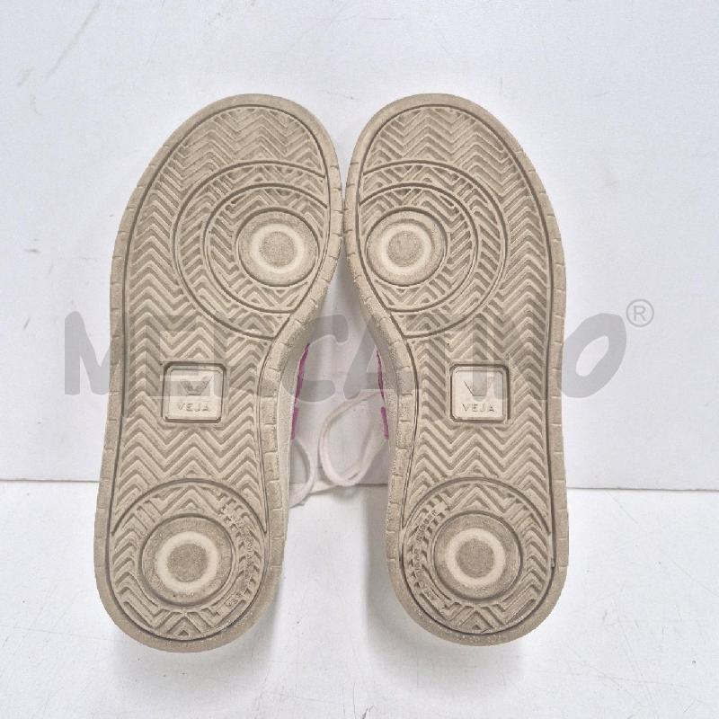 SNEAKERS DONNA VEJA BIANCHE LOGO ROSA | Mercatino dell'Usato Cervia 5
