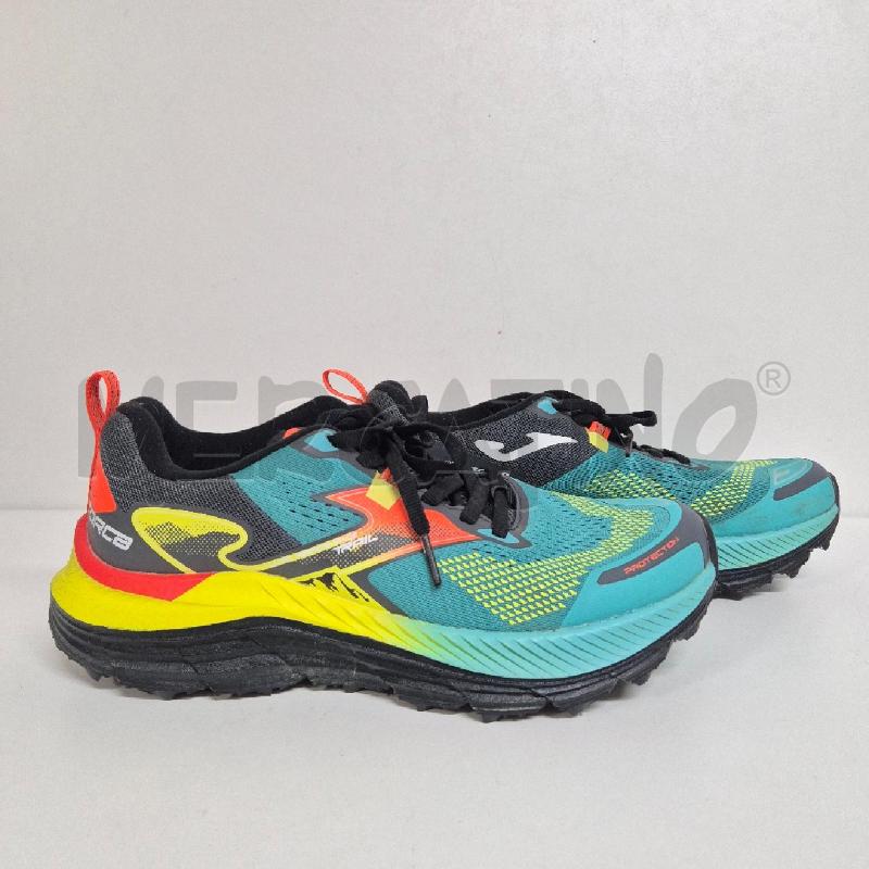 SNEAKERS JOMA TRAIL TORCA ACQUAMARINA GRIGIE PROFILI GIALLI ARANCIO | Mercatino dell'Usato Cervia 3