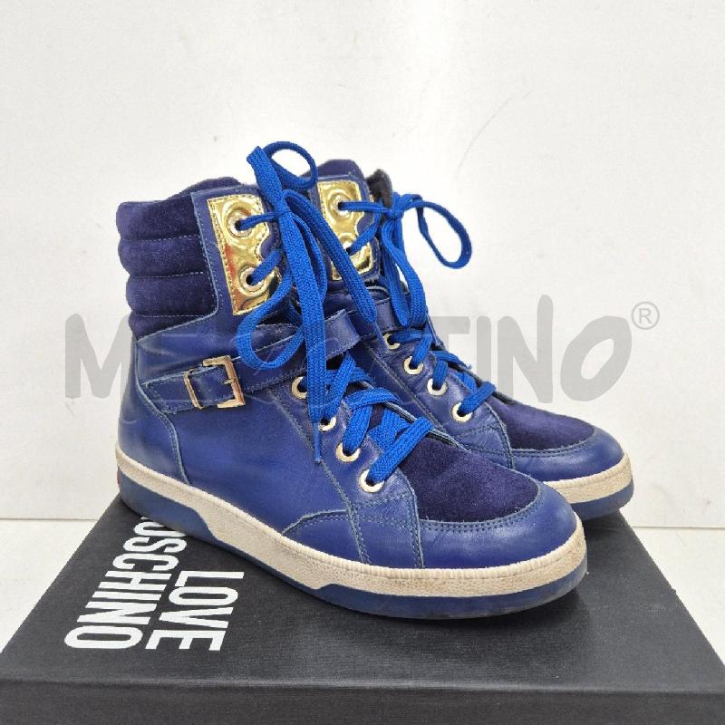 SNEAKERS MOSCHINO BLU  | Mercatino dell'Usato Cervia 1
