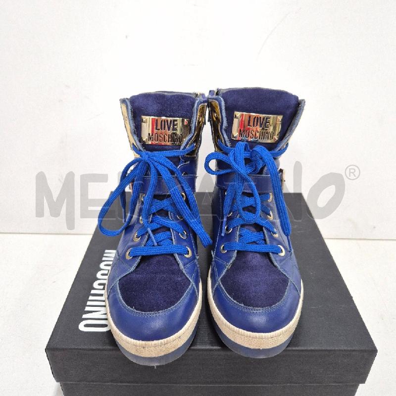 SNEAKERS MOSCHINO BLU  | Mercatino dell'Usato Cervia 2