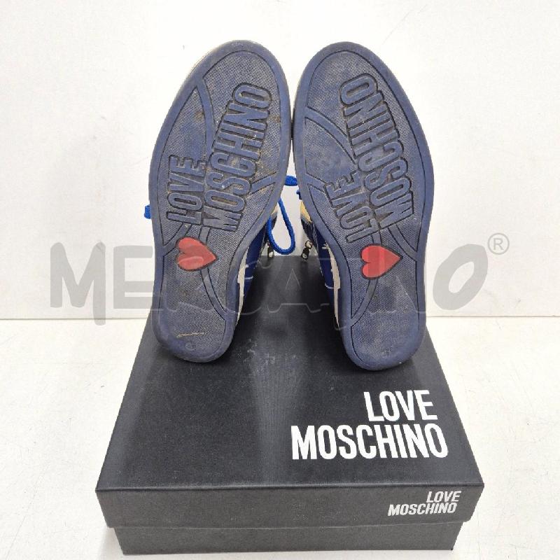 SNEAKERS MOSCHINO BLU  | Mercatino dell'Usato Cervia 5