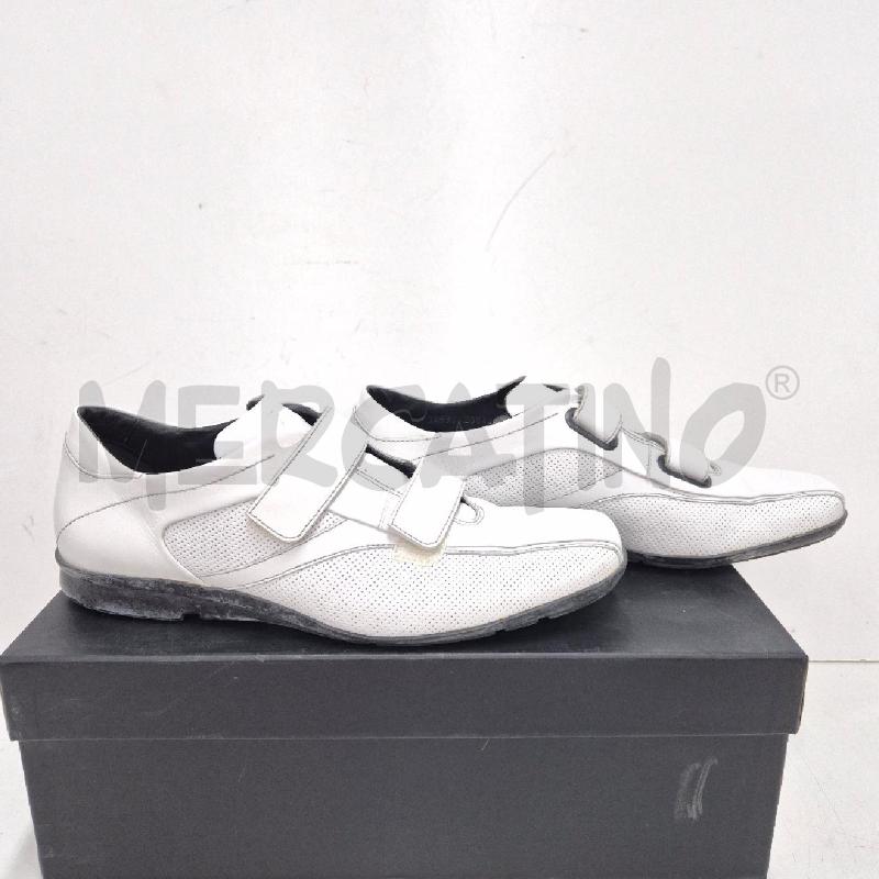 SNEAKERS UOMO BOSS BIANCO  | Mercatino dell'Usato Cervia 3
