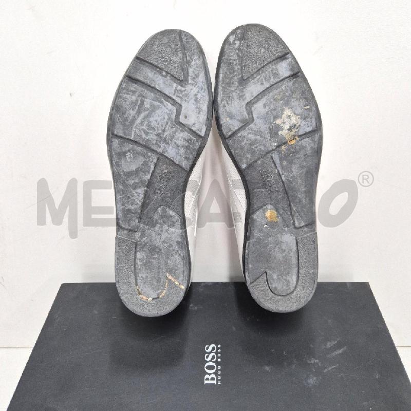SNEAKERS UOMO BOSS BIANCO  | Mercatino dell'Usato Cervia 5