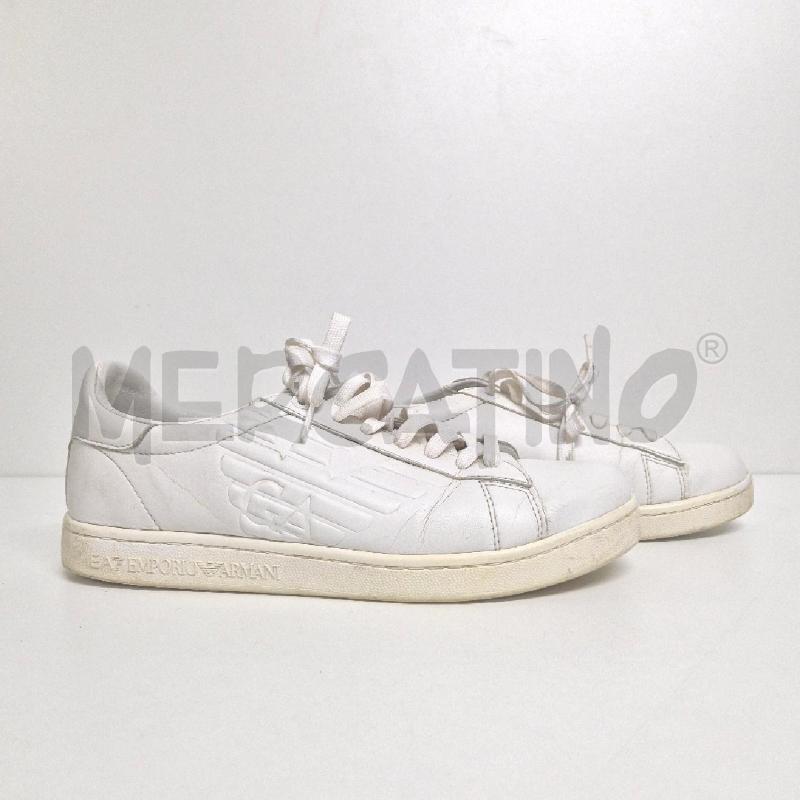 SNEAKERS UOMO EA7 EMPORIO ARMANI BIANCA | Mercatino dell'Usato Cervia 3