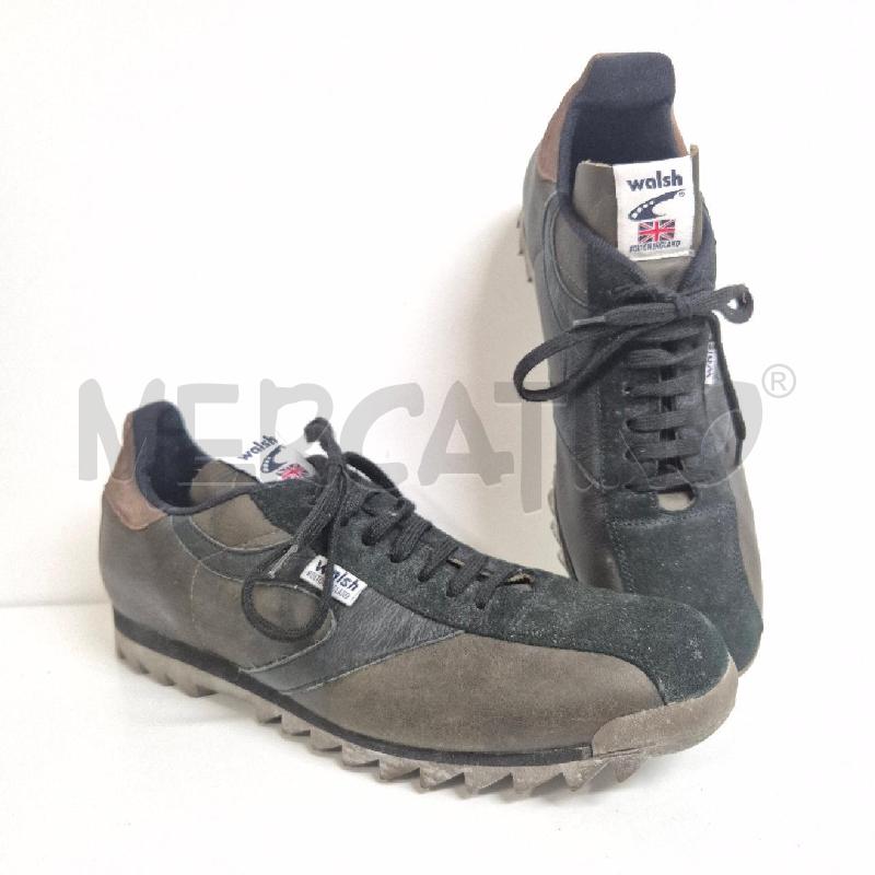 SNEAKERS UOMO WALSH MARRONE NERA | Mercatino dell'Usato Cervia 1