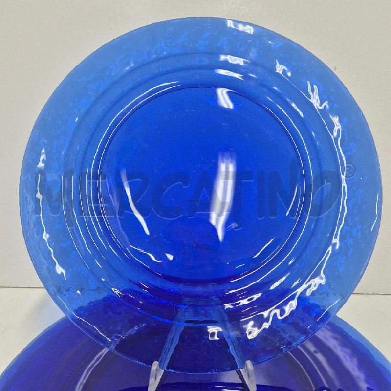 SOTTOPIATTI PZ.4 BLU GUIDO FERRO MURANO | Mercatino dell'Usato Cervia 2