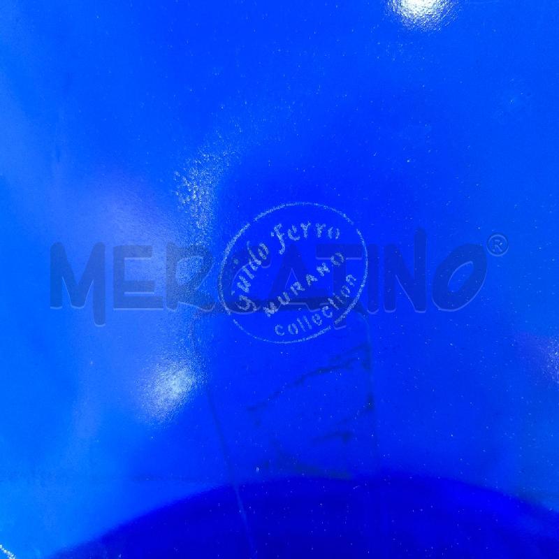 SOTTOPIATTI PZ.4 BLU GUIDO FERRO MURANO | Mercatino dell'Usato Cervia 4