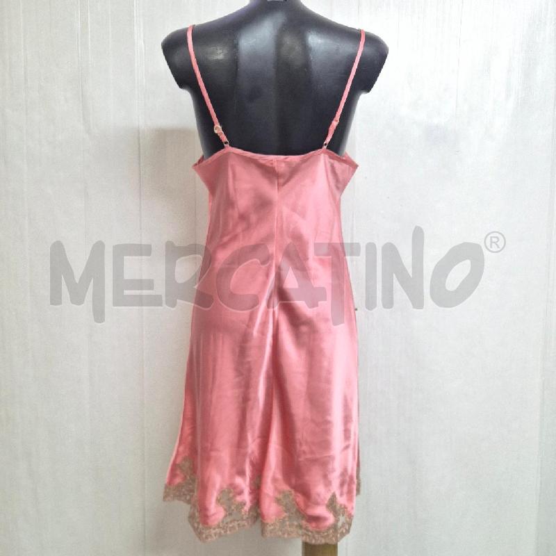 SOTTOVESTE TWIN SET ROSA PIZZO BEIGE MISTO SETA | Mercatino dell'Usato Cervia 4