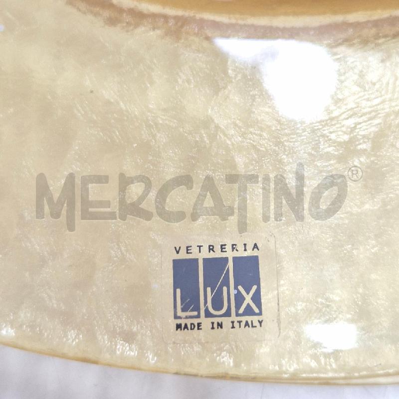 SOTTO PIATTI PZ.2 VETRERIA LUX GIALLI | Mercatino dell'Usato Cervia 4