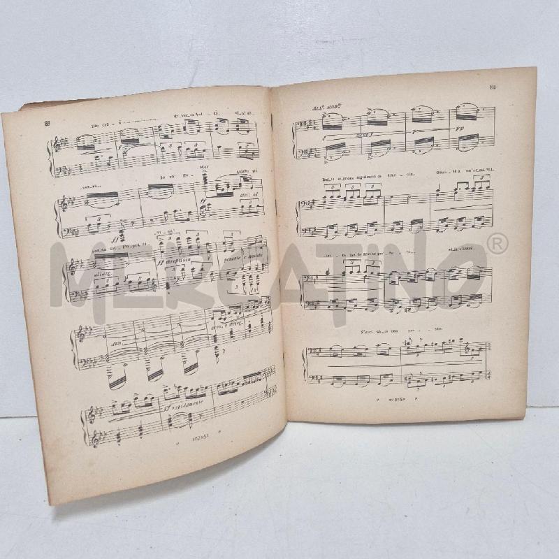 SPARTITO TOSCA PIANOFORTE SOLO PUCCINI EDIZIONI RICORDI | Mercatino dell'Usato Cervia 4
