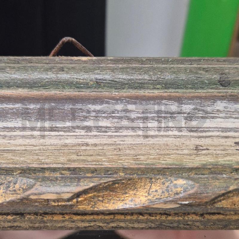 SPECCHIO MOLATO CORNICE LEGNO DORATA | Mercatino dell'Usato Cervia 4
