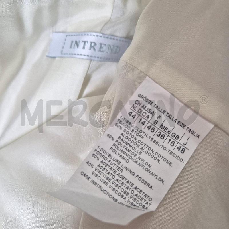 SPOLVERINO DONNA INTREND PANNA | Mercatino dell'Usato Cervia 5