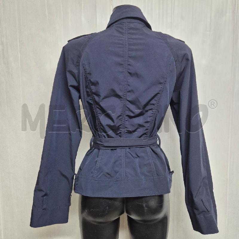 SPOLVERINO DONNA MONCLER BLU CORTO | Mercatino dell'Usato Cervia 4